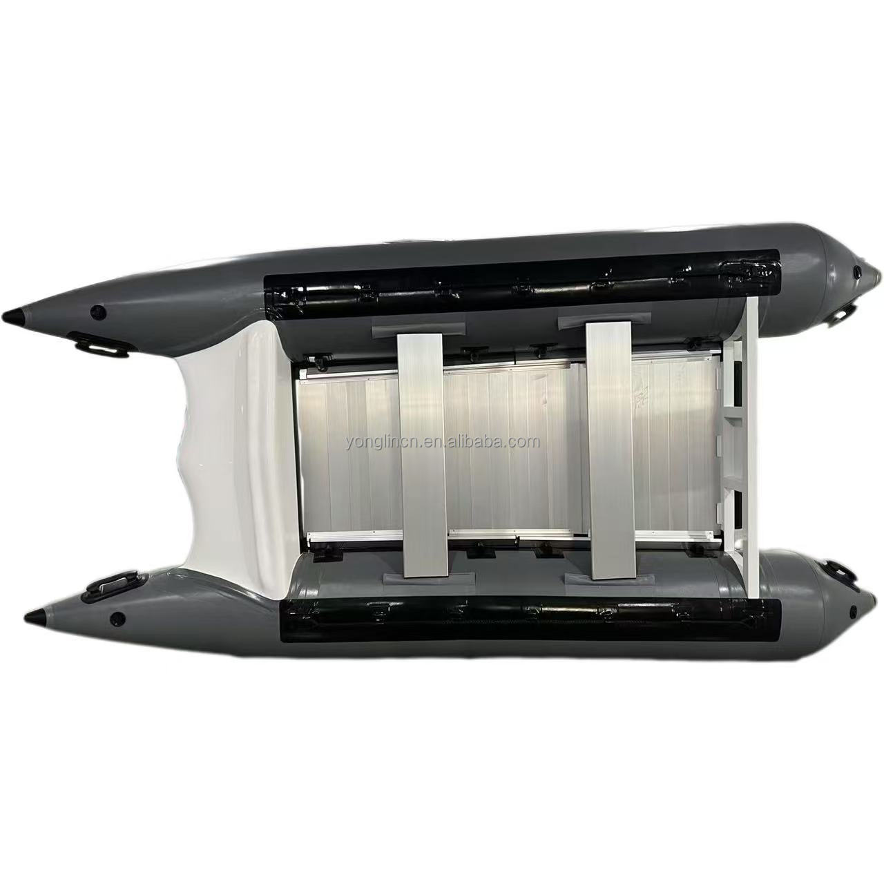 Inflatable Boat 3.3M Pvc - Bateau Catamaran Gonflable Haute Vitesse 3,3