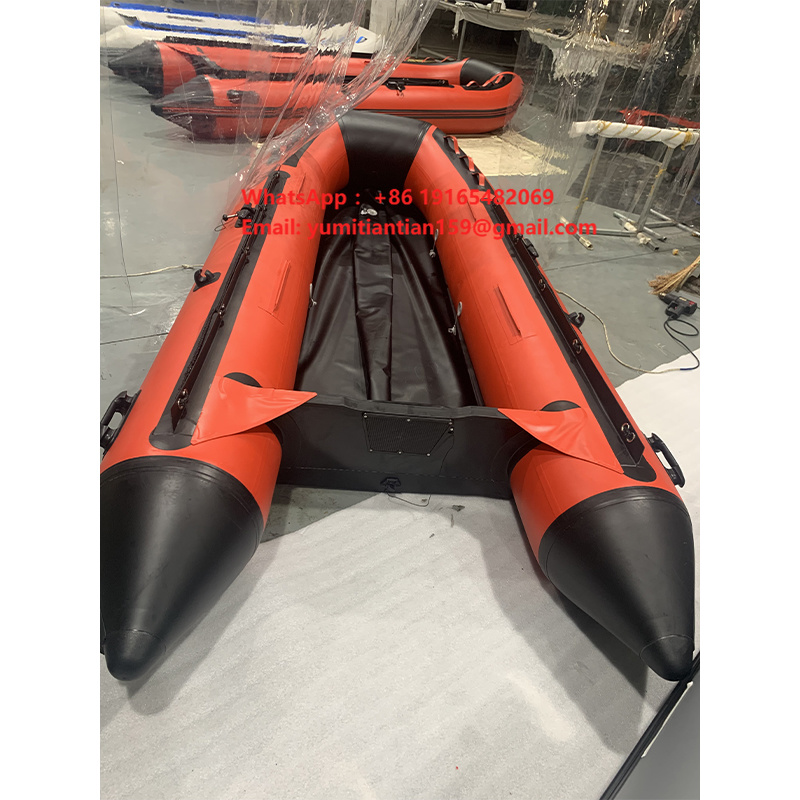 Inflatable Boat 3.3M Pvc - Kayak de pêche gonflable rigide en