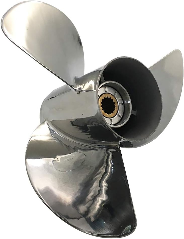 Outboard Motor Propeller Stainless - Nouvelle hélice Winibo à 3 pales