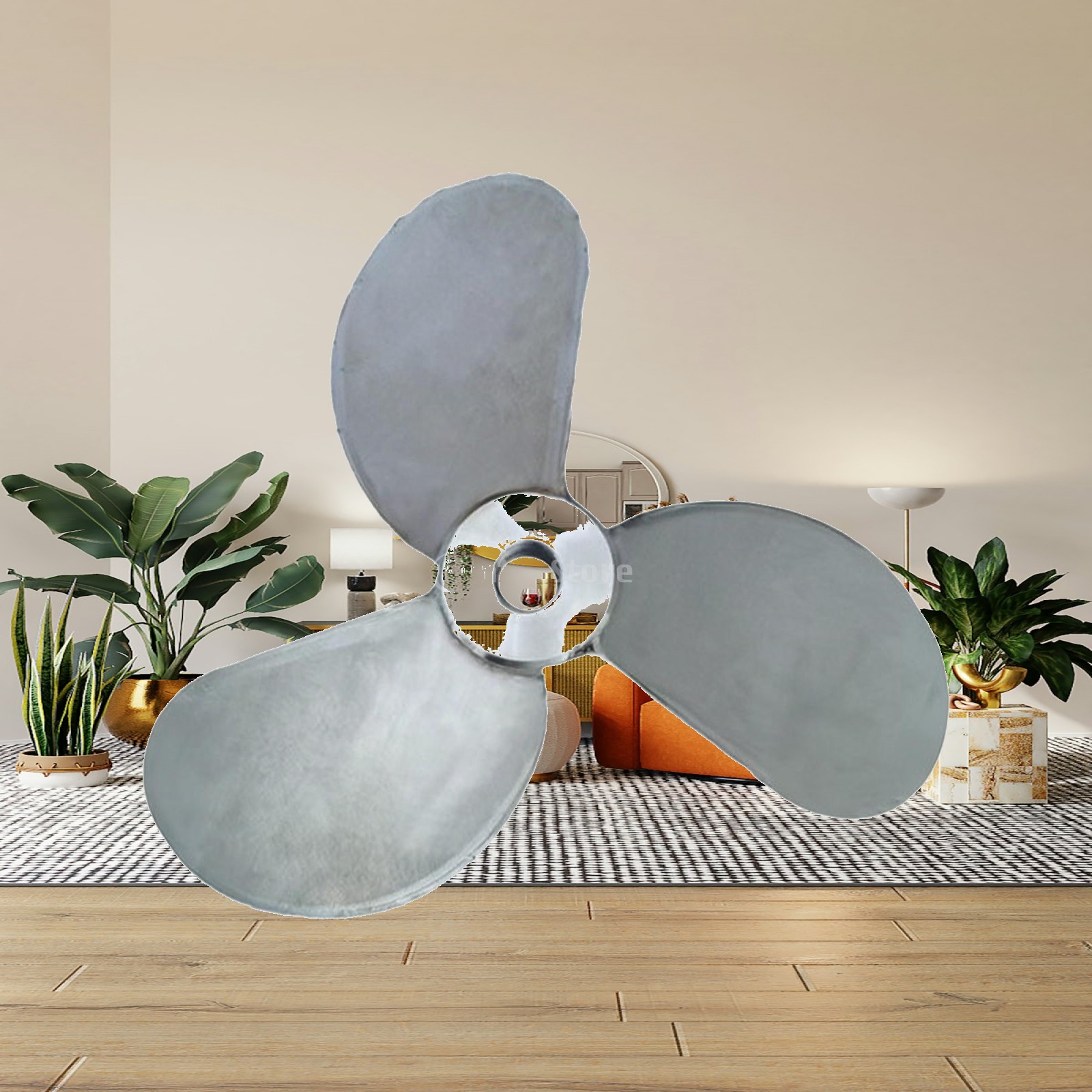 Outboard Motor Propeller Stainless - Hélice de bateau pour moteur hors-bord,