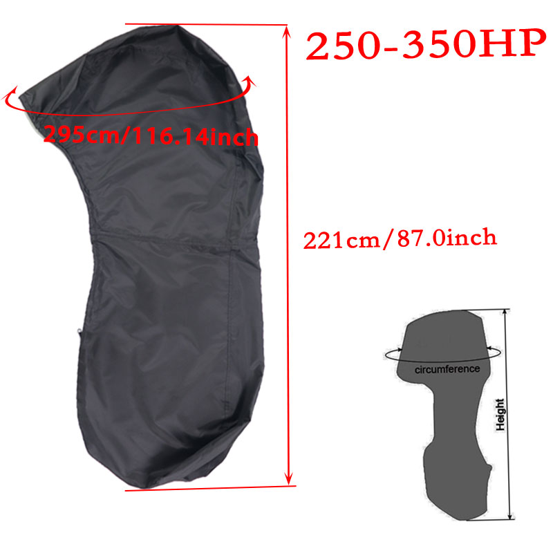 Outboard Motor Cover Waterproof - Juste de Protection Anti UV et