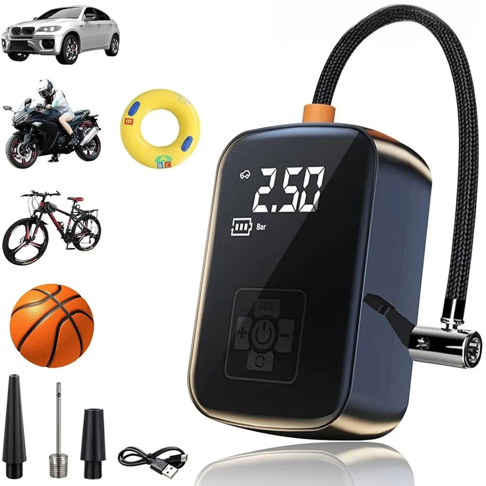 Inflatable Boat Electric Pump - Compresseur d'air portable électrique sans fil