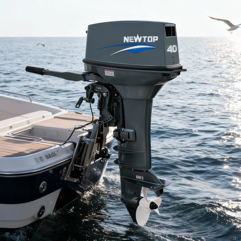 Outboard Motor 40Hp 2 Stroke - Moteur hors-bord 2 temps 40 CV