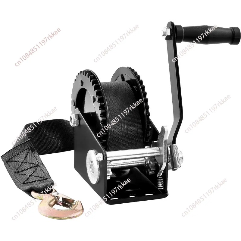 Treuil manuel 2500 lbs de capa - Boat Trailer Winch Strap avis et prix
