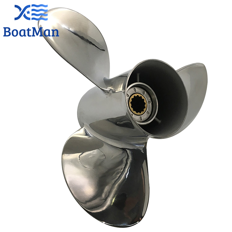 BoatMan ®   Hélice en acier in - Outboard Motor Propeller Stainless avis et prix