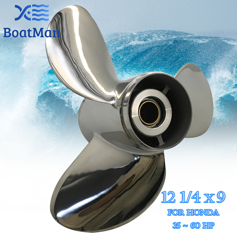 BoatMan ®   Hélice en acier in - Outboard Motor Propeller Stainless avis et prix