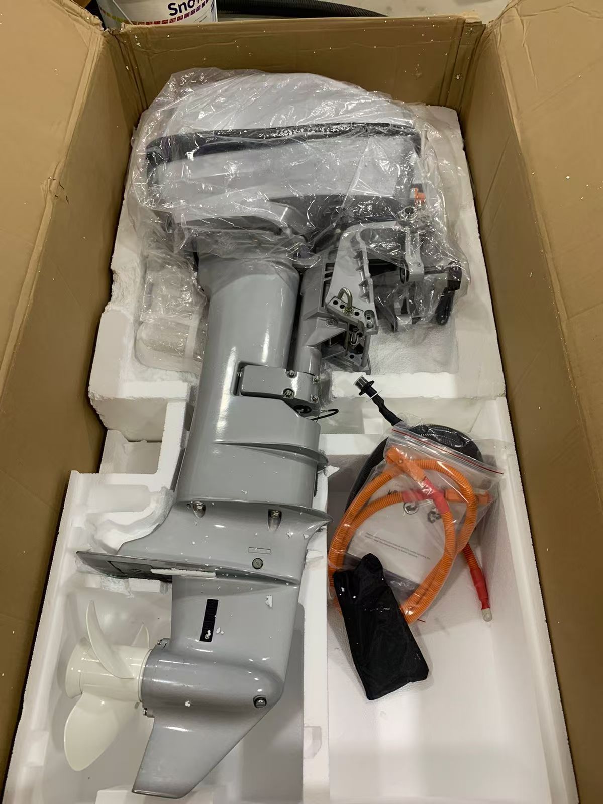 Moteur électrique 15KW pour ba - Electric Outboard Motor 3Hp avis et prix