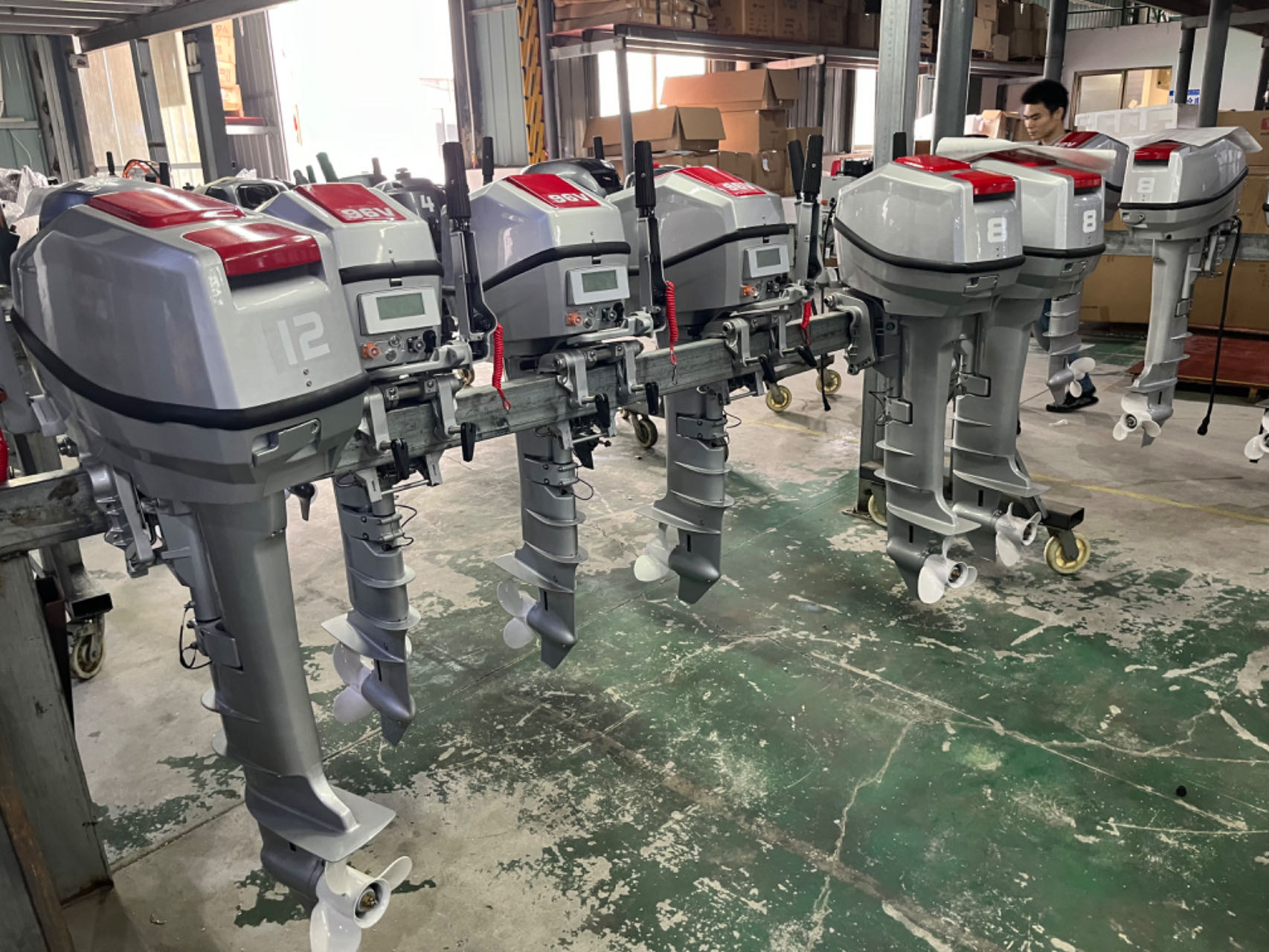 Moteur électrique 15KW pour ba - Electric Outboard Motor 3Hp avis et prix