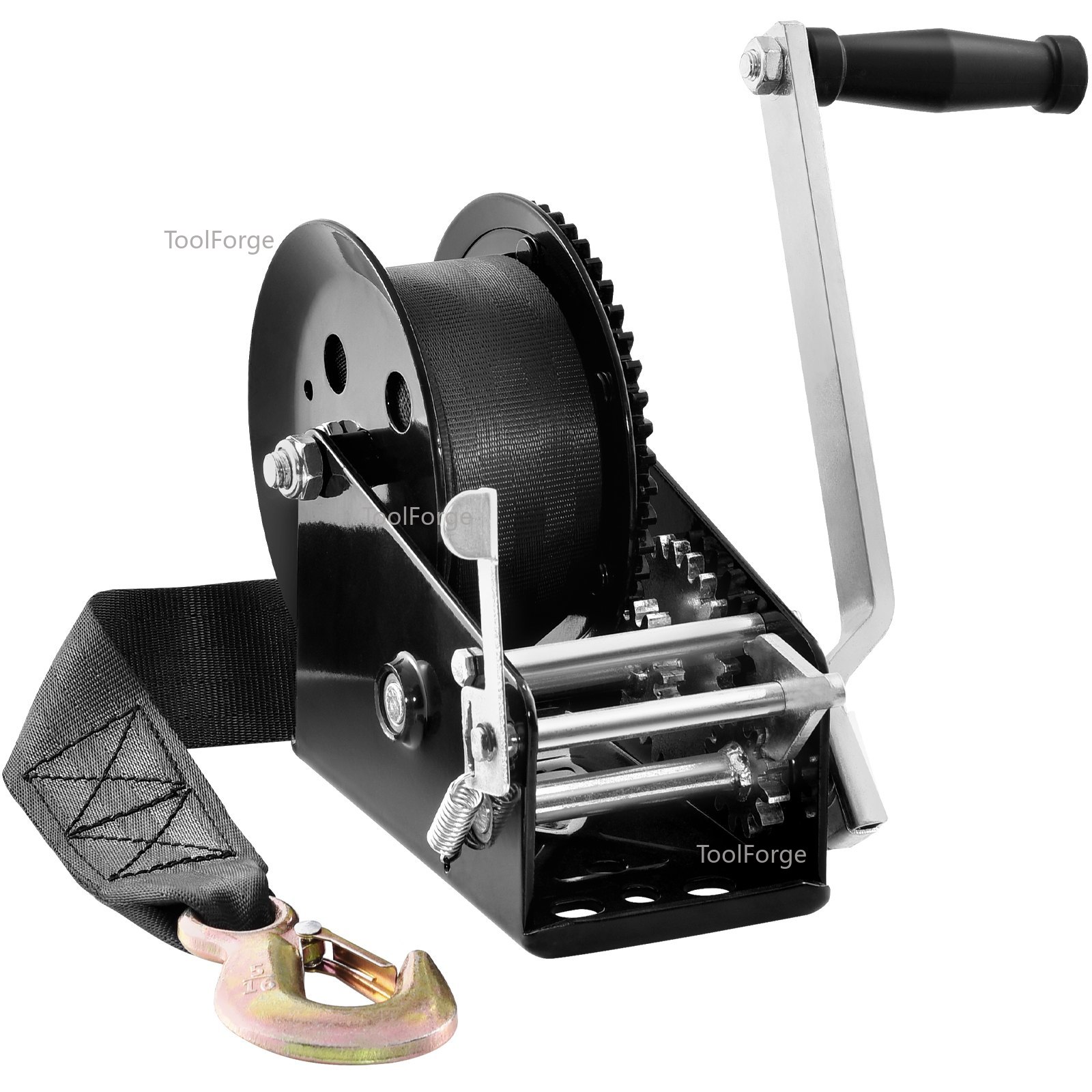 Treuil manuel 2500 lbs de capa - Boat Trailer Winch Strap avis et prix