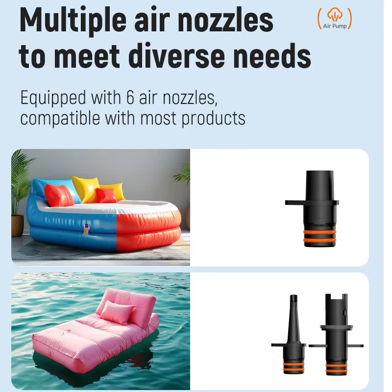 Pompe à air électrique portabl - Inflatable Boat Electric Pump avis et prix