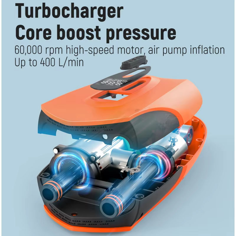 Pompe à air électrique portabl - Inflatable Boat Electric Pump avis et prix