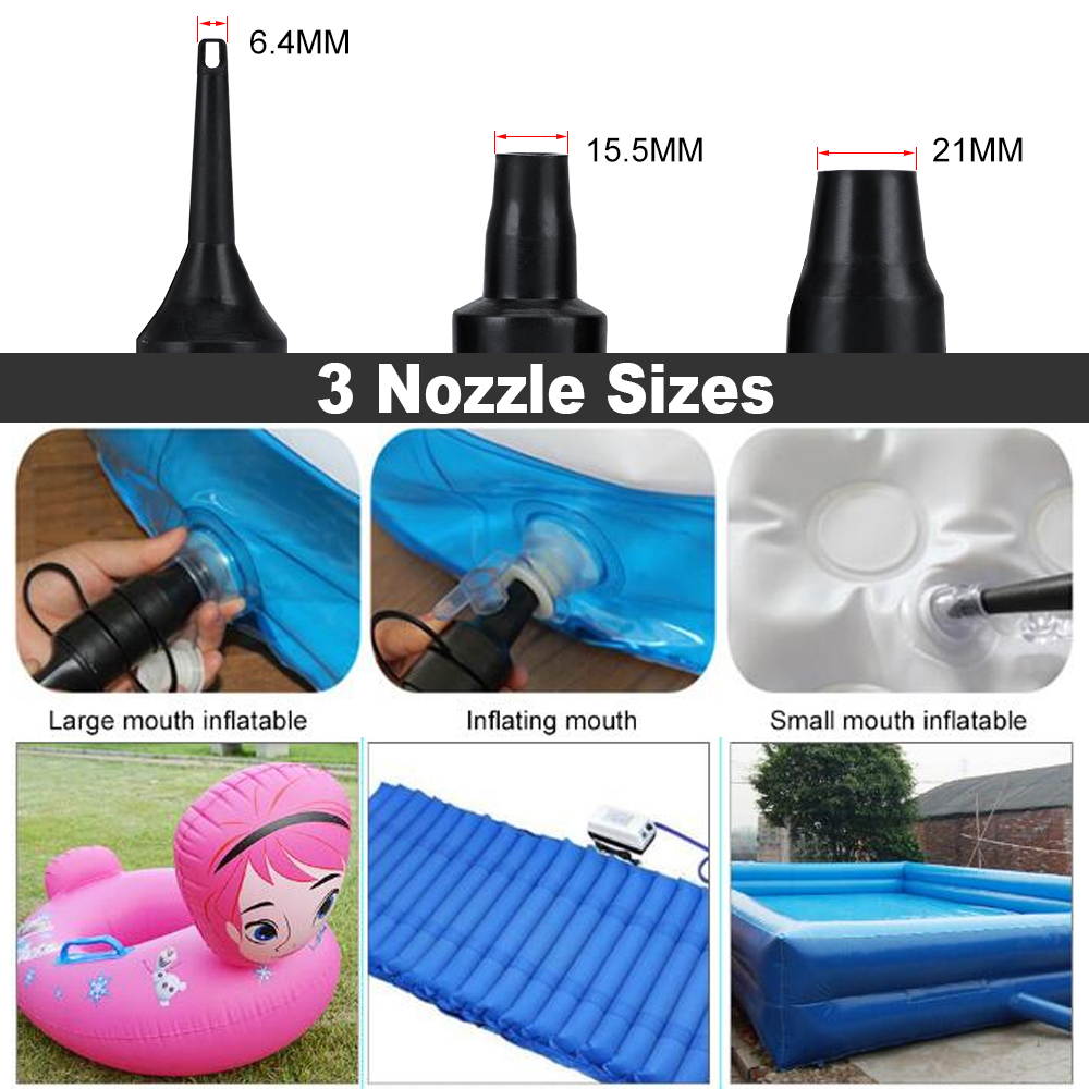 Pompe à air électrique portabl - Inflatable Boat Electric Pump avis et prix