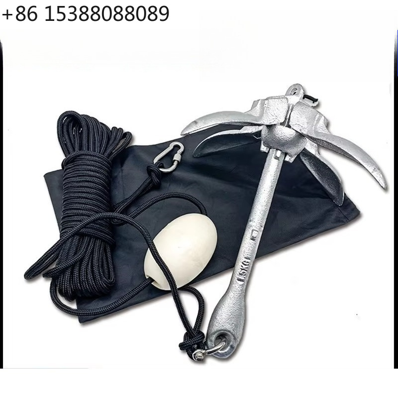 Kit d'ancrage pliable en acier - Boat Anchor Kit Galvanized avis et prix