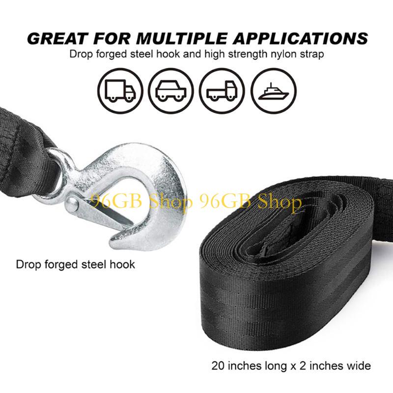 Sangle treuil bateau remorque  - Boat Trailer Winch Strap avis et prix