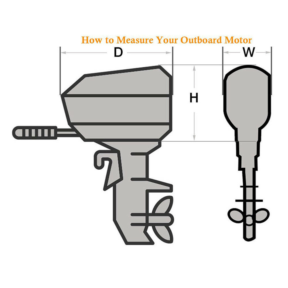 Housse de protection pour mote - Outboard Motor Cover Waterproof avis et prix