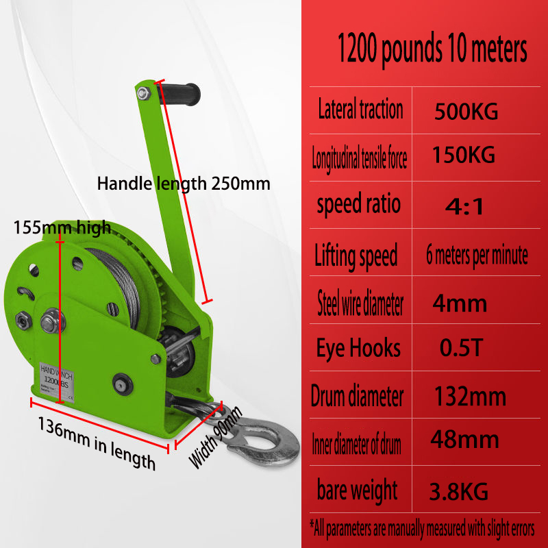 Treuil manuel bidirectionnel a - Boat Trailer Winch Strap avis et prix