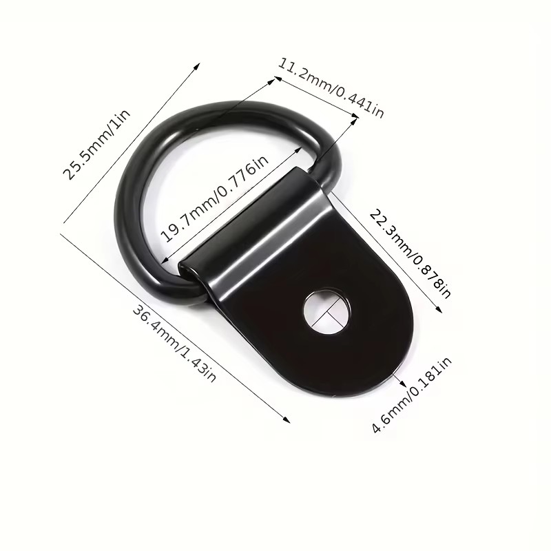 10 Anneaux en D de fixation en - Boat Trailer Winch Strap avis et prix
