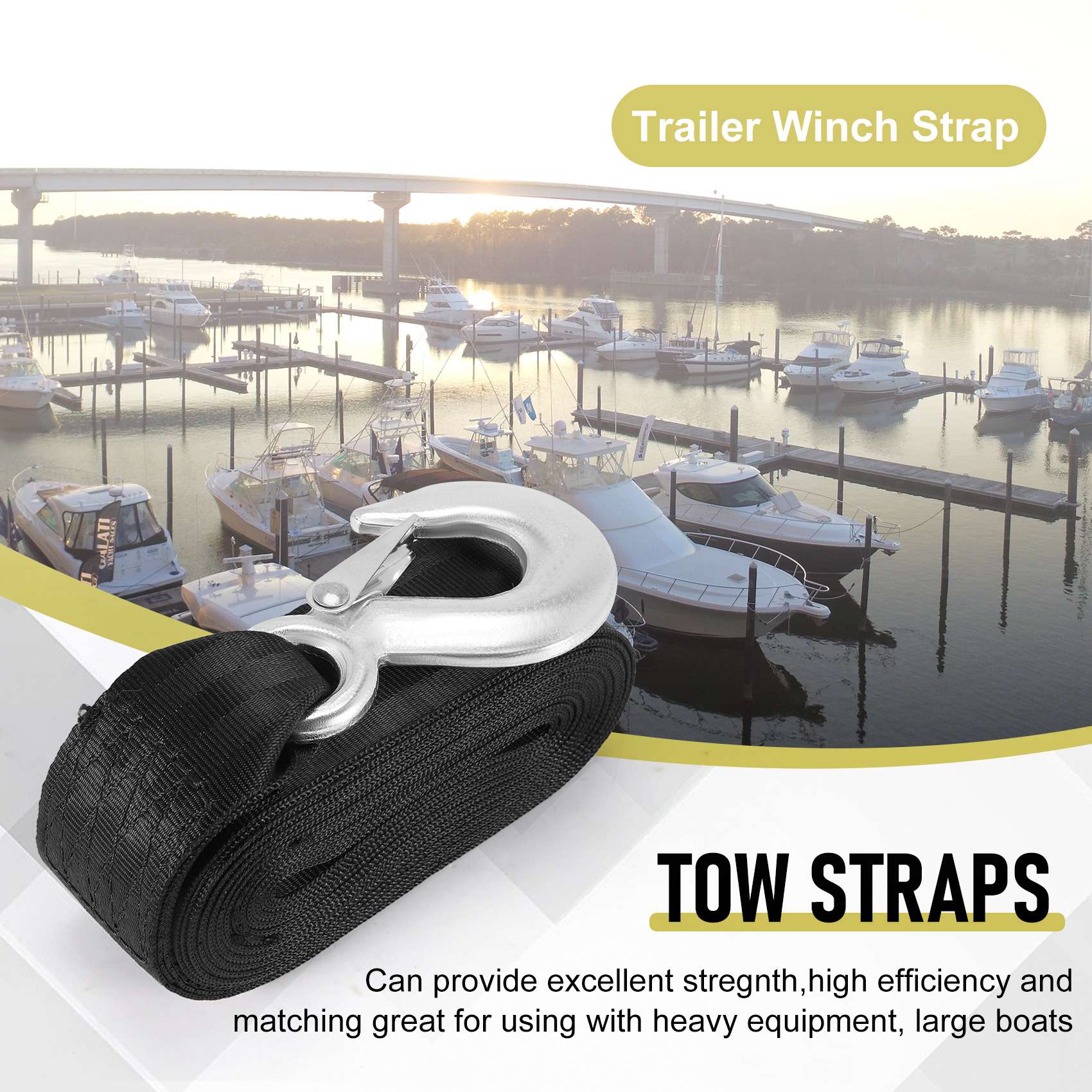 Sangle de remplacement pour tr - Boat Trailer Winch Strap avis et prix