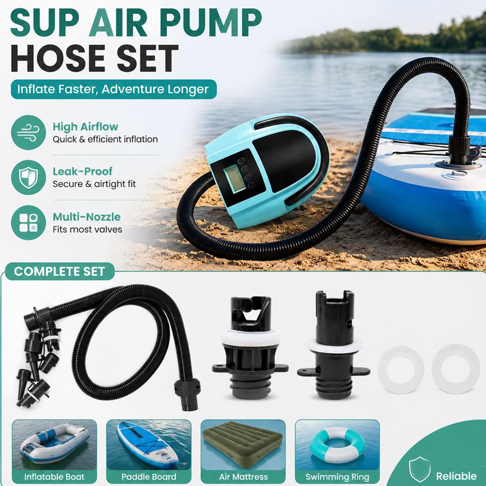Kit de tuyau d'air avec 7 embo - Inflatable Boat Electric Pump avis et prix