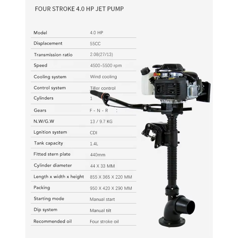 Moteur hors-bord marin Hangkai - Electric Outboard Motor 3Hp avis et prix