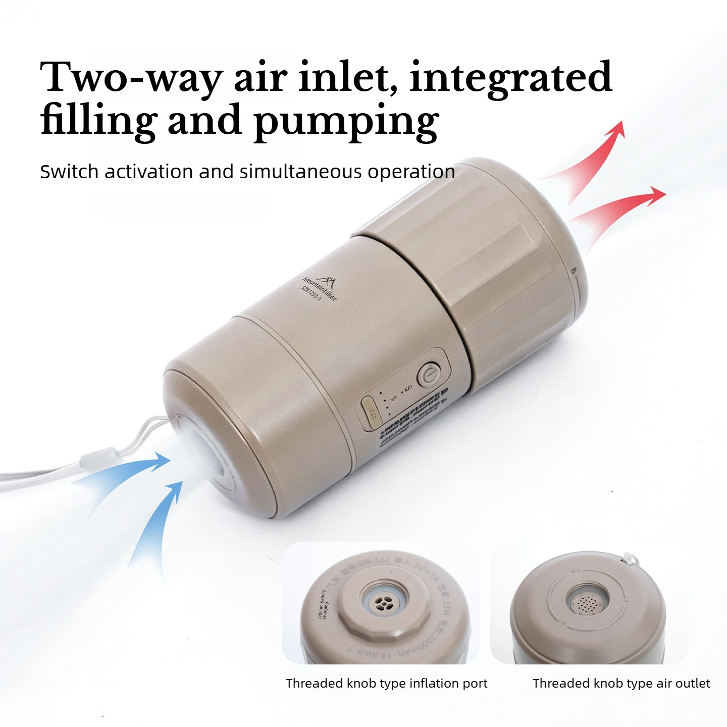 Pompe à air électrique portabl - Inflatable Boat Electric Pump avis et prix